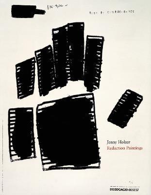 Redaction Paintings book cover