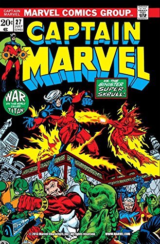 Captain Marvel #27 book cover