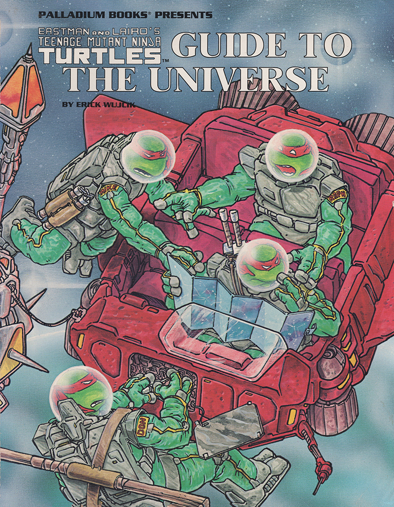 Eastman and Laird's Teenage Mutant Ninja Turtles Guide to the Universe book cover