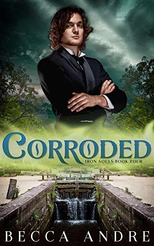 Corroded book cover