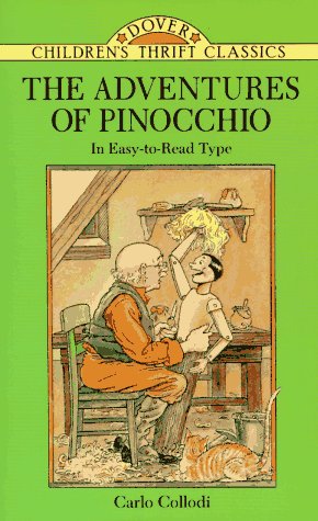 The Adventures of Pinocchio book cover