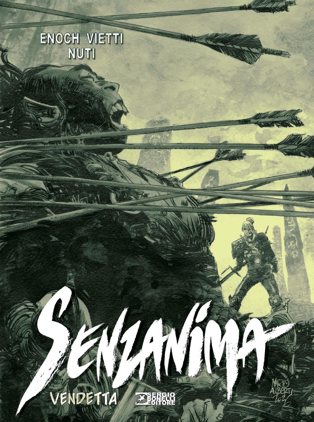 Senzanima. Vendetta book cover
