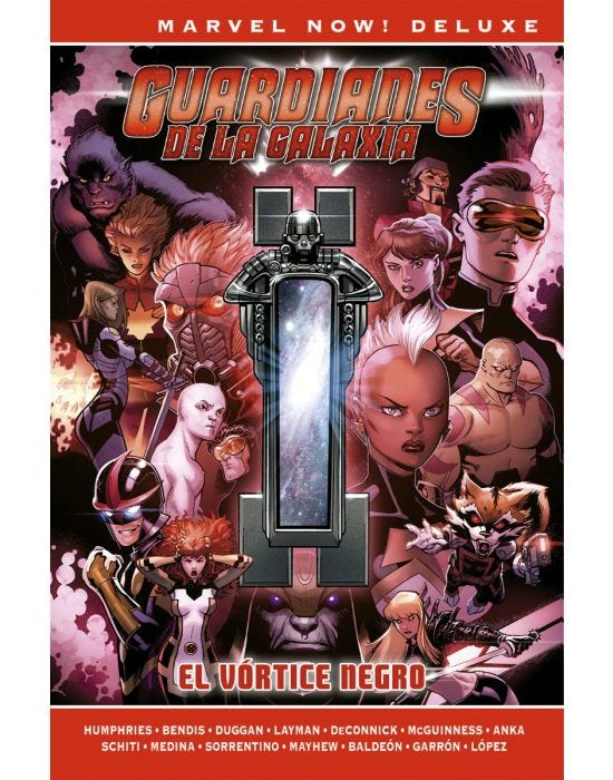 Guardianes de la Galaxia de Brian M. Bendis book cover 2
