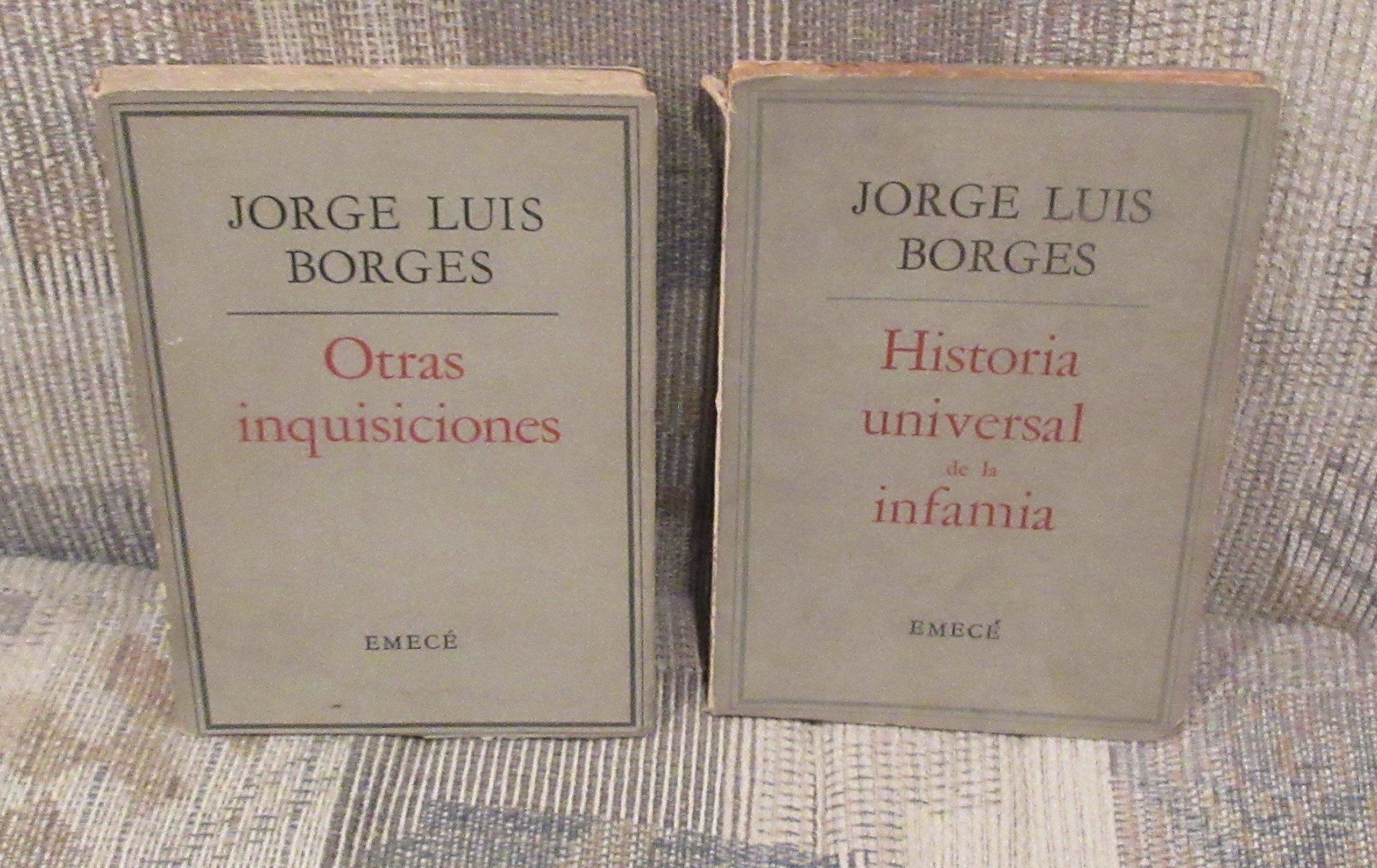 Historia universal de la infamia & Otras inquisiciones book cover