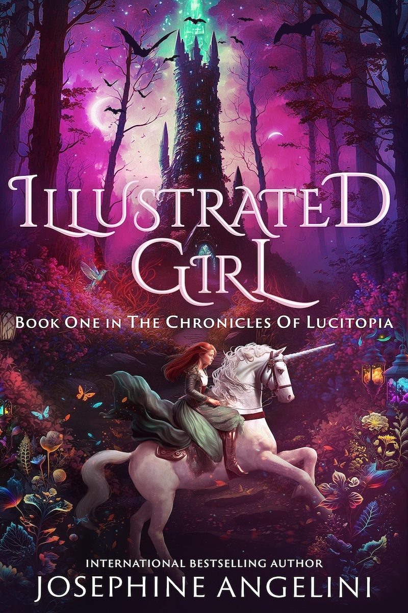Illustrated Girl book cover