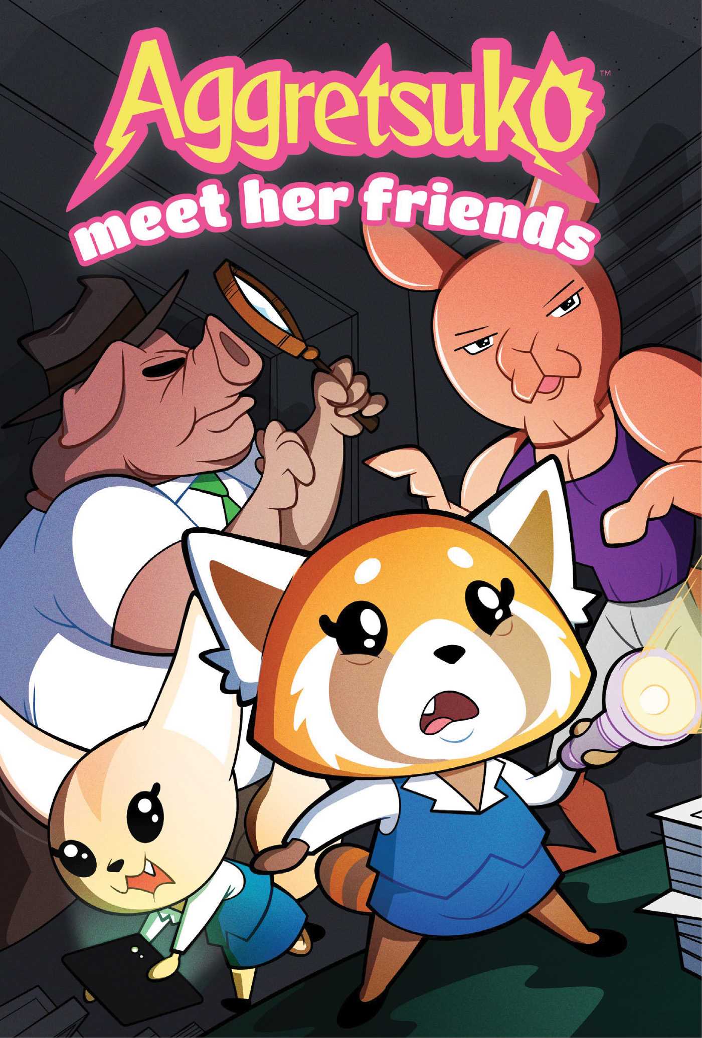Aggretsuko Meet Her Friends book cover