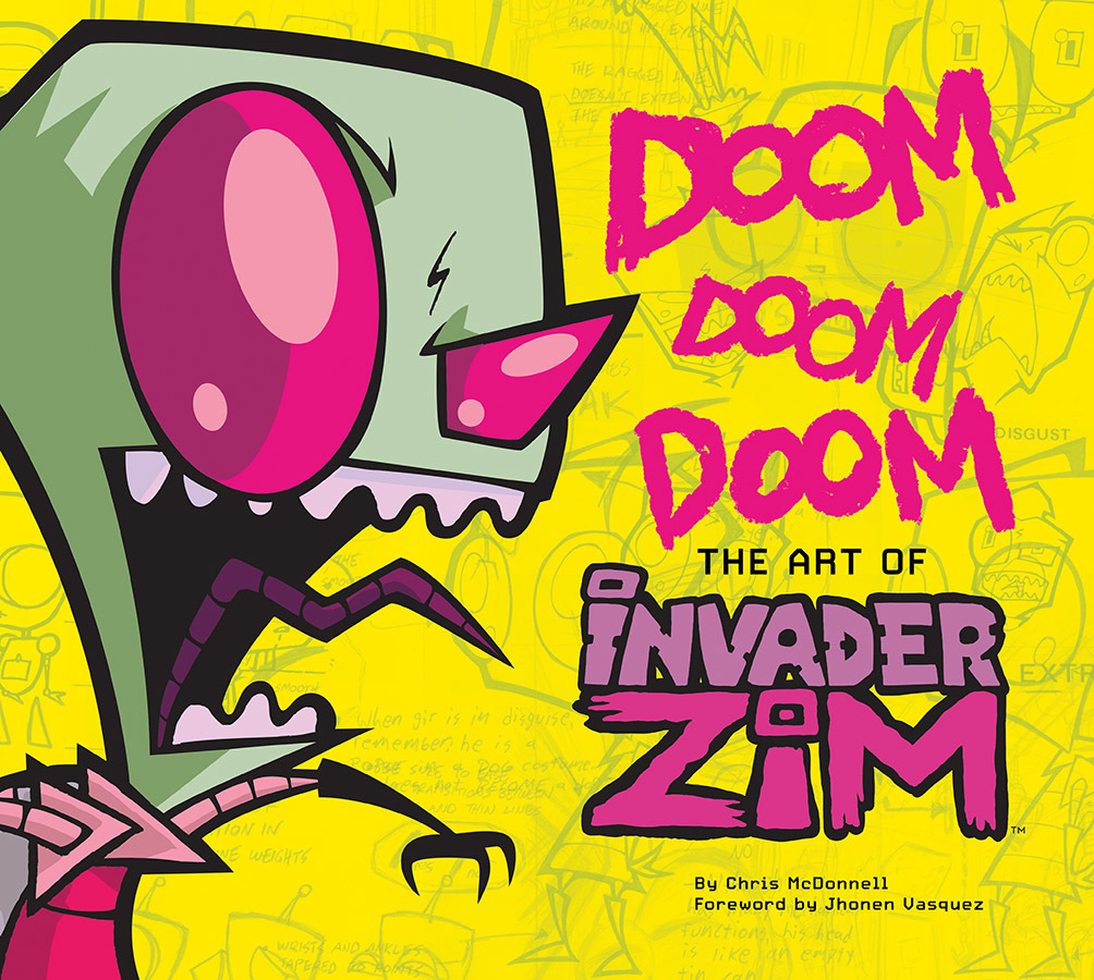 Art of Invader Zim book cover
