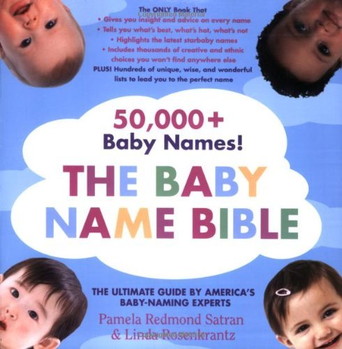 The Baby Name Bible book cover