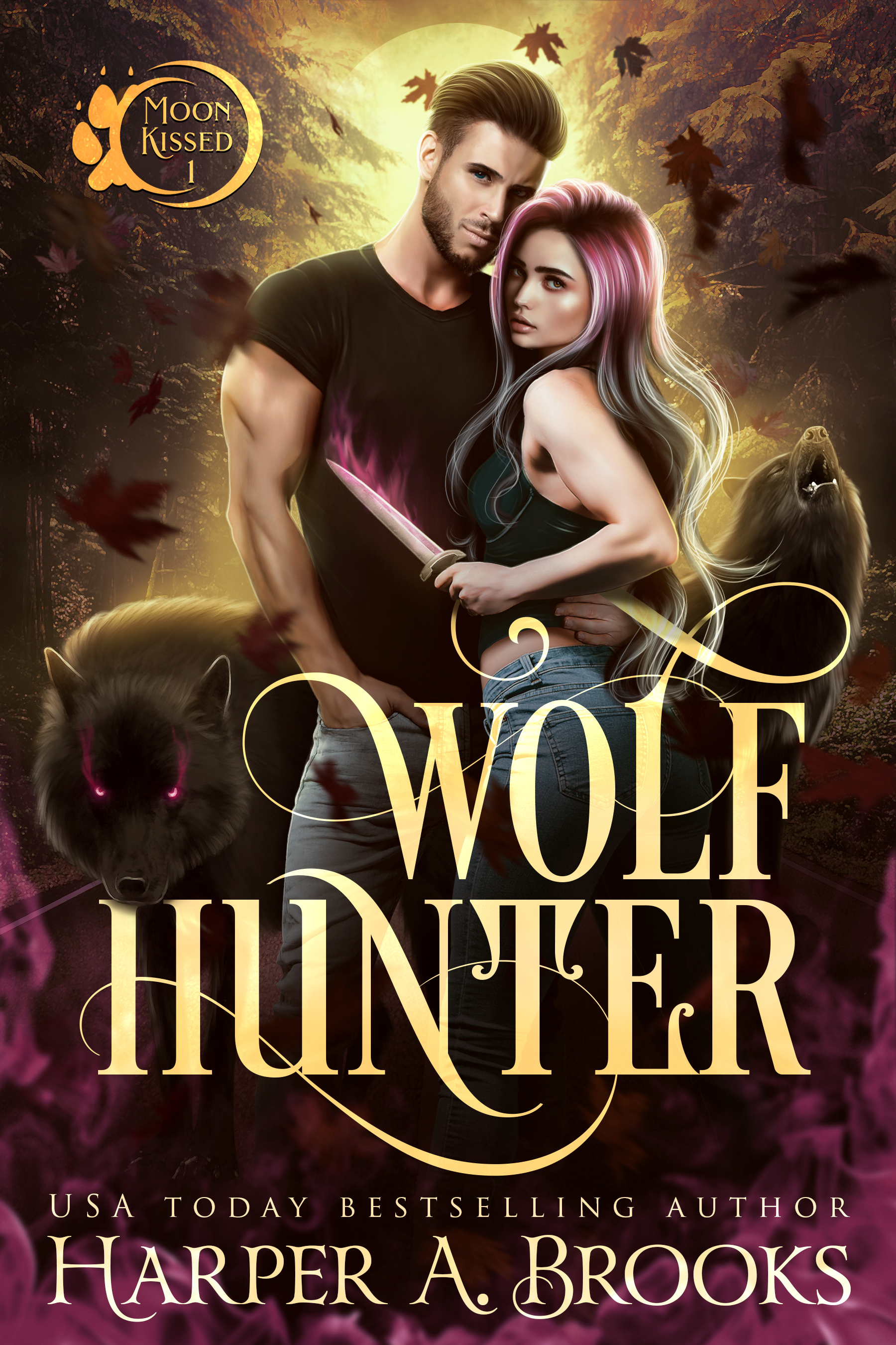 Moon Kissed book cover 1