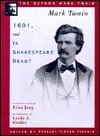 1601/Is Shakespeare Dead? book cover