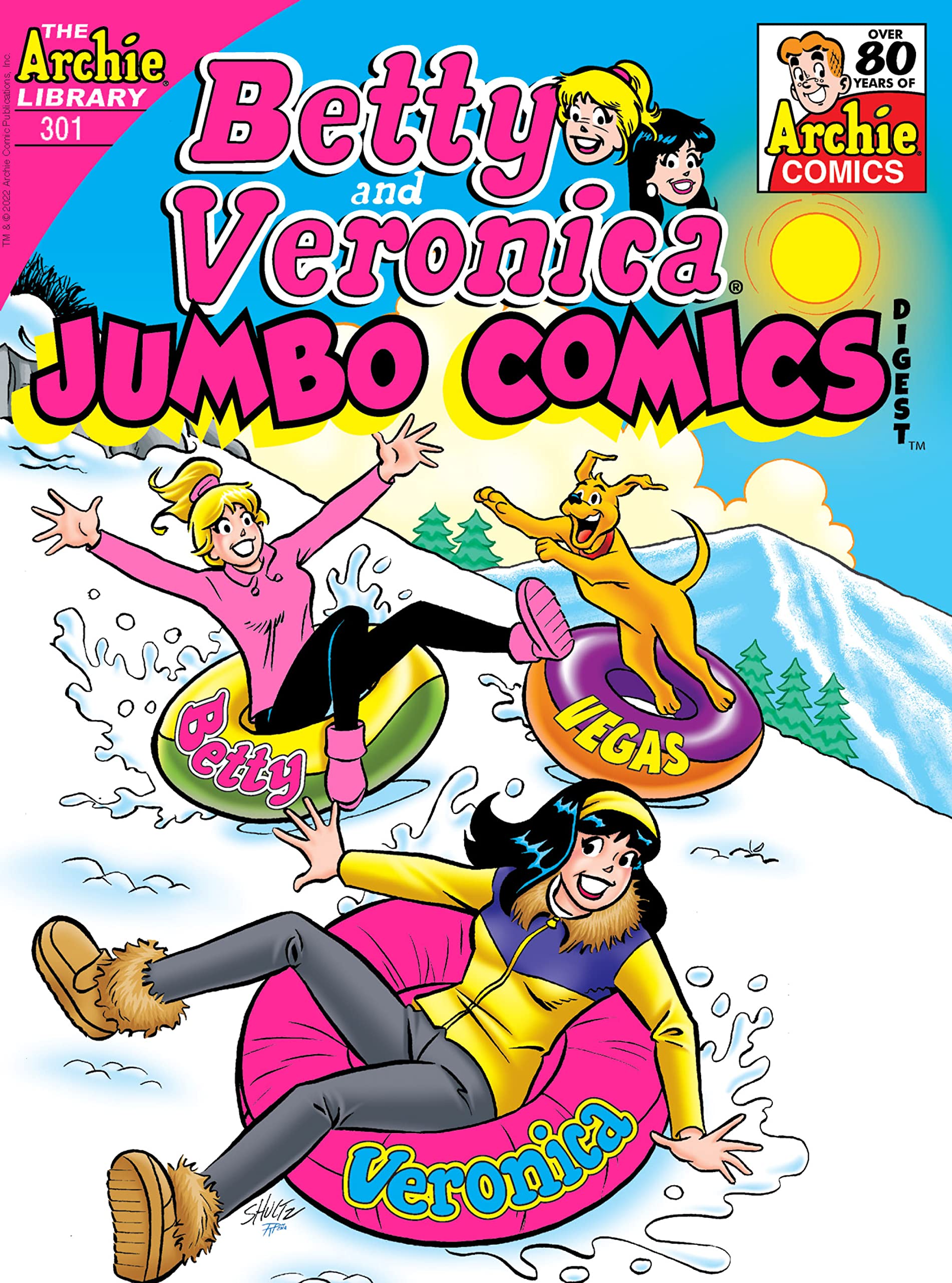 Betty & Veronica Jumbo Comics Digest #301 book cover
