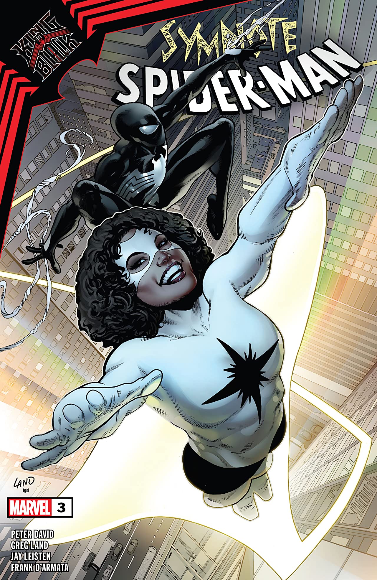 Symbiote Spider-Man: King in Black book cover 3