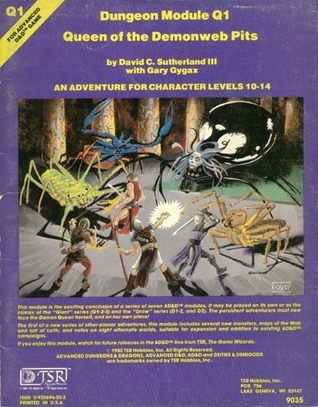 Queen of the Demonweb Pits book cover