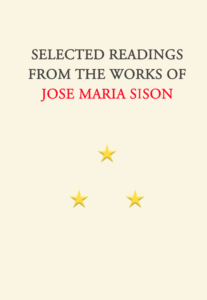 Selected Readings from the Works of Jose Maria Sison book cover