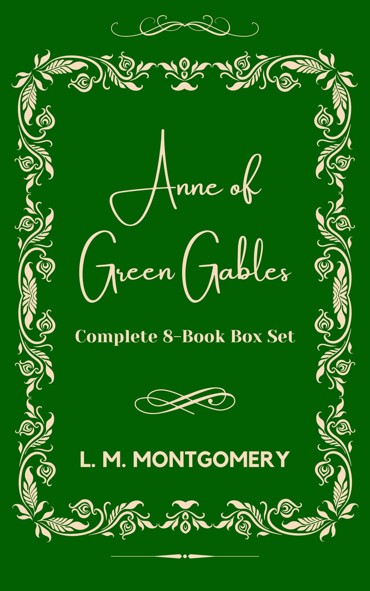 Anne Of Green Gables book cover