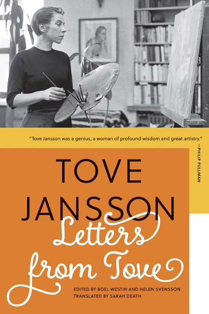 Letters from Tove book cover