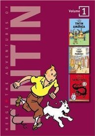 The Adventures of Tintin, Vol. 1 book cover