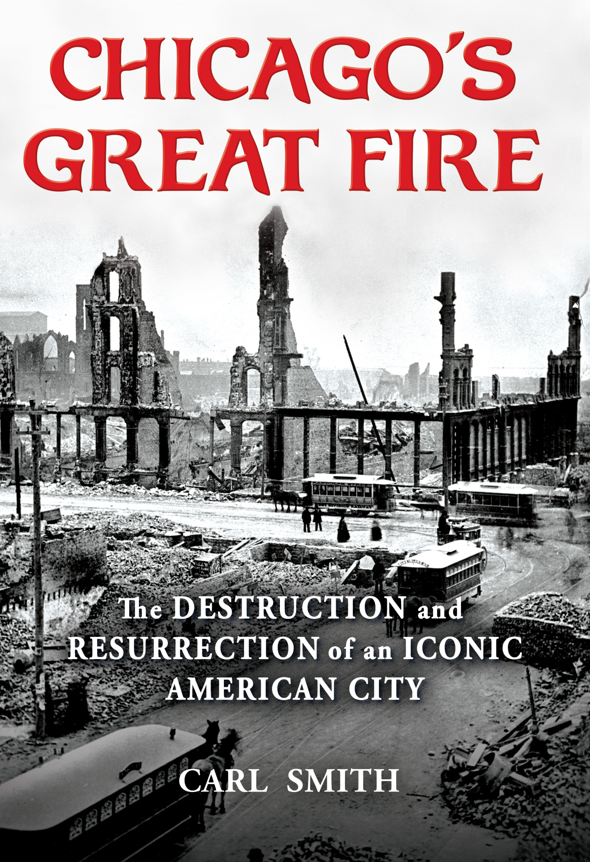 Chicago's Great Fire book cover