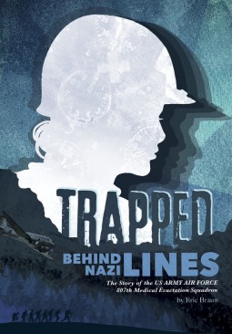 Trapped Behind Nazi Lines book cover