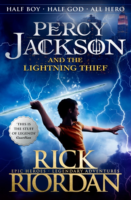 The Lightning Thief book cover