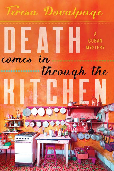 Death Comes in Through the Kitchen book cover
