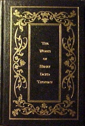 The Works of Henry David Thoreau book cover