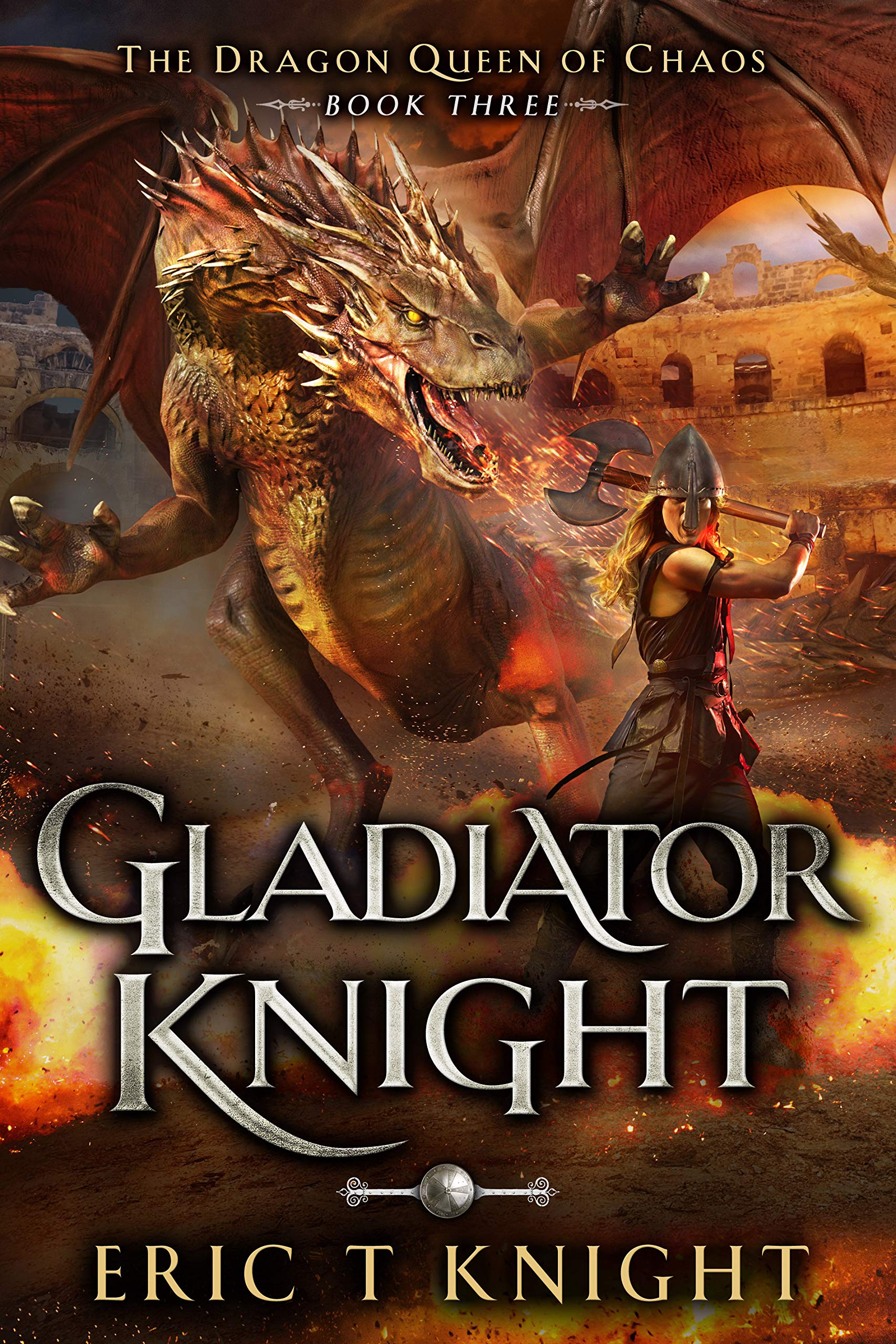 The Dragon Queen of Chaos book cover 3