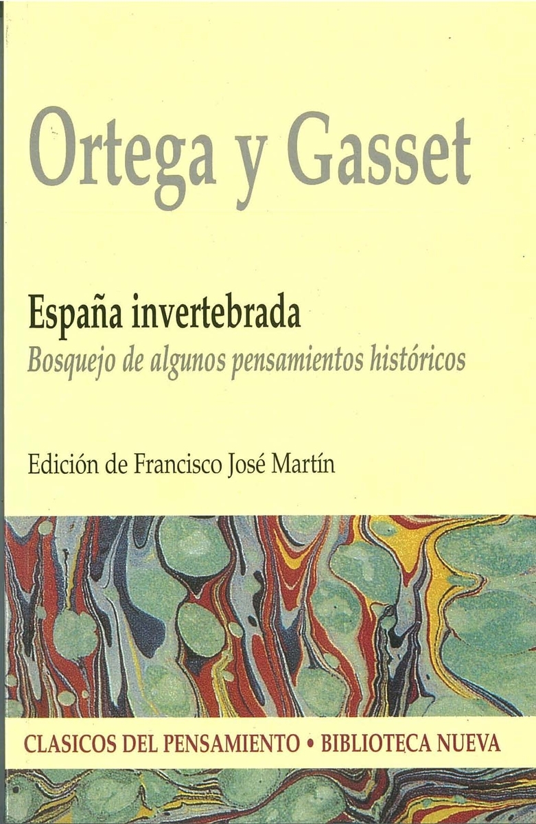 España invertebrada book cover
