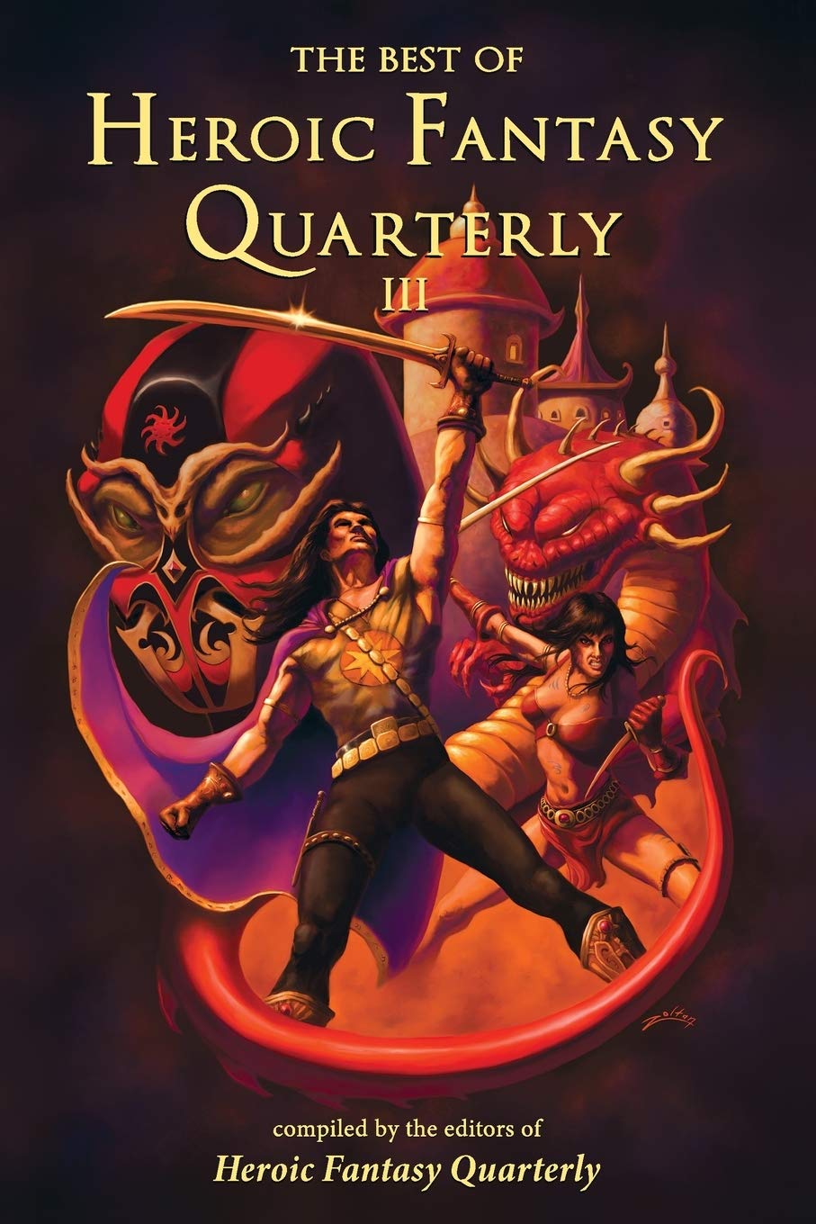 The Best of Heroic Fantasy Quarterly book cover