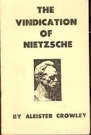 Aleister Crowley - The Vindication of Nietzsche book cover