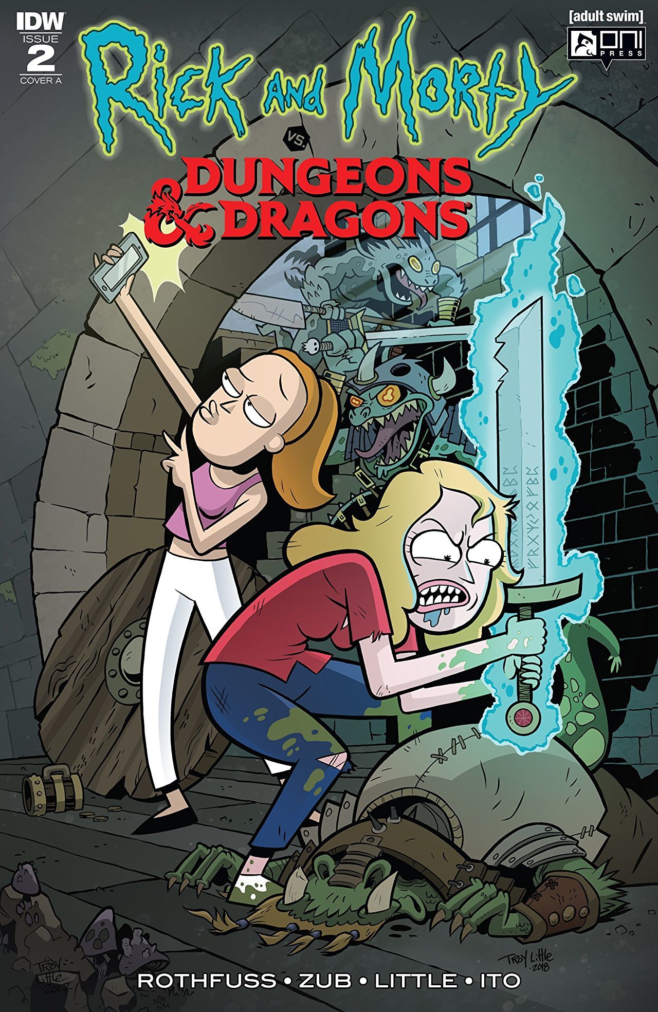 Rick and Morty vs. Dungeons & Dragons #2 book cover