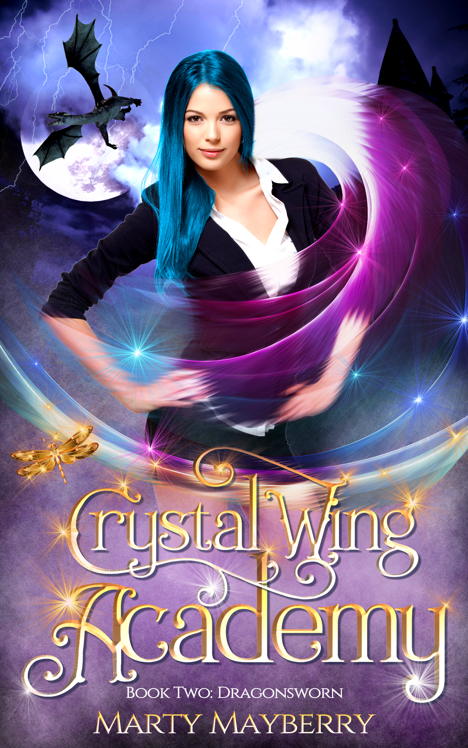 Crystal Wing Academy book cover 2