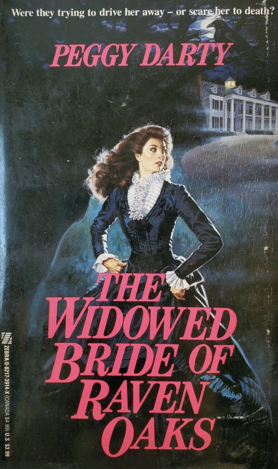 The Widowed Bride of Raven Oaks book cover