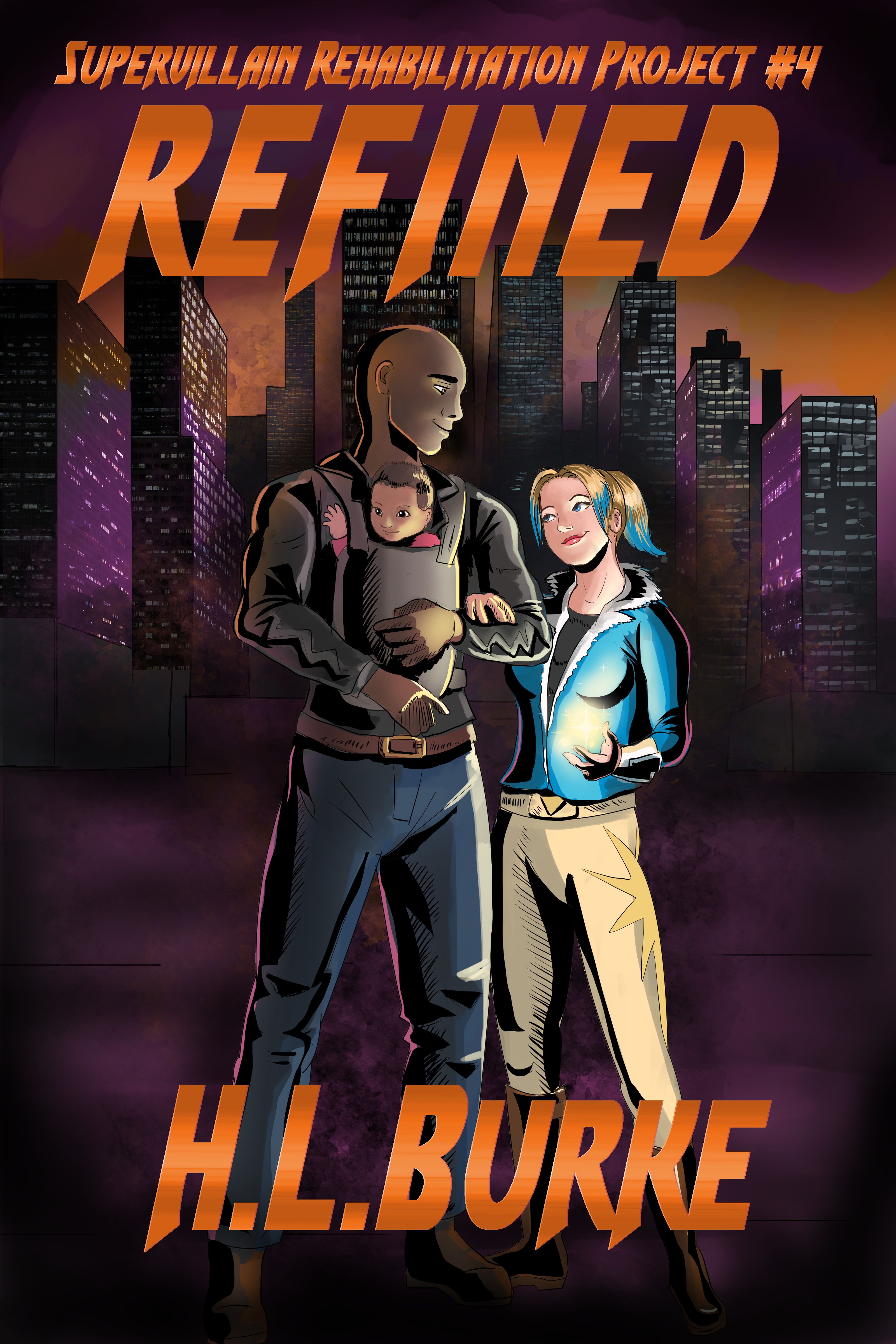 Refined book cover
