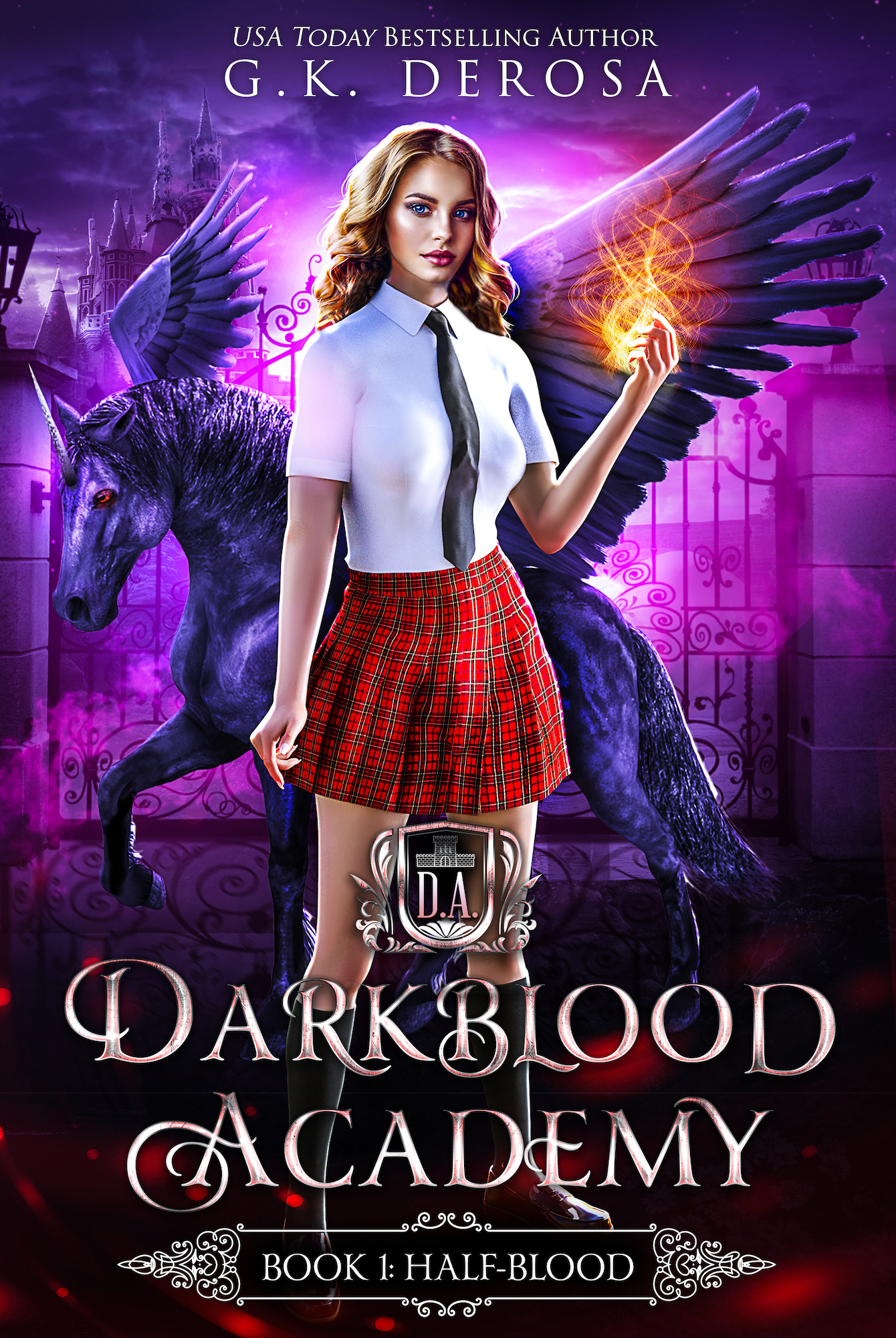 Darkblood Academy book cover 1