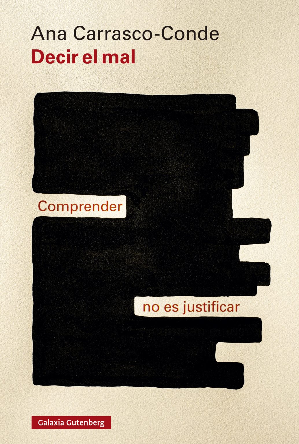 Decir el mal book cover