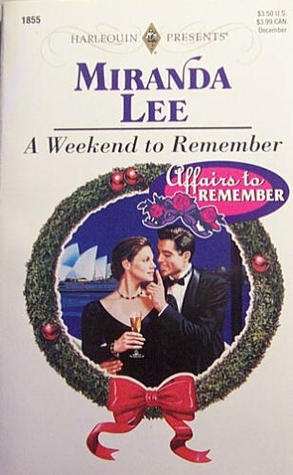 A Weekend to Remember book cover
