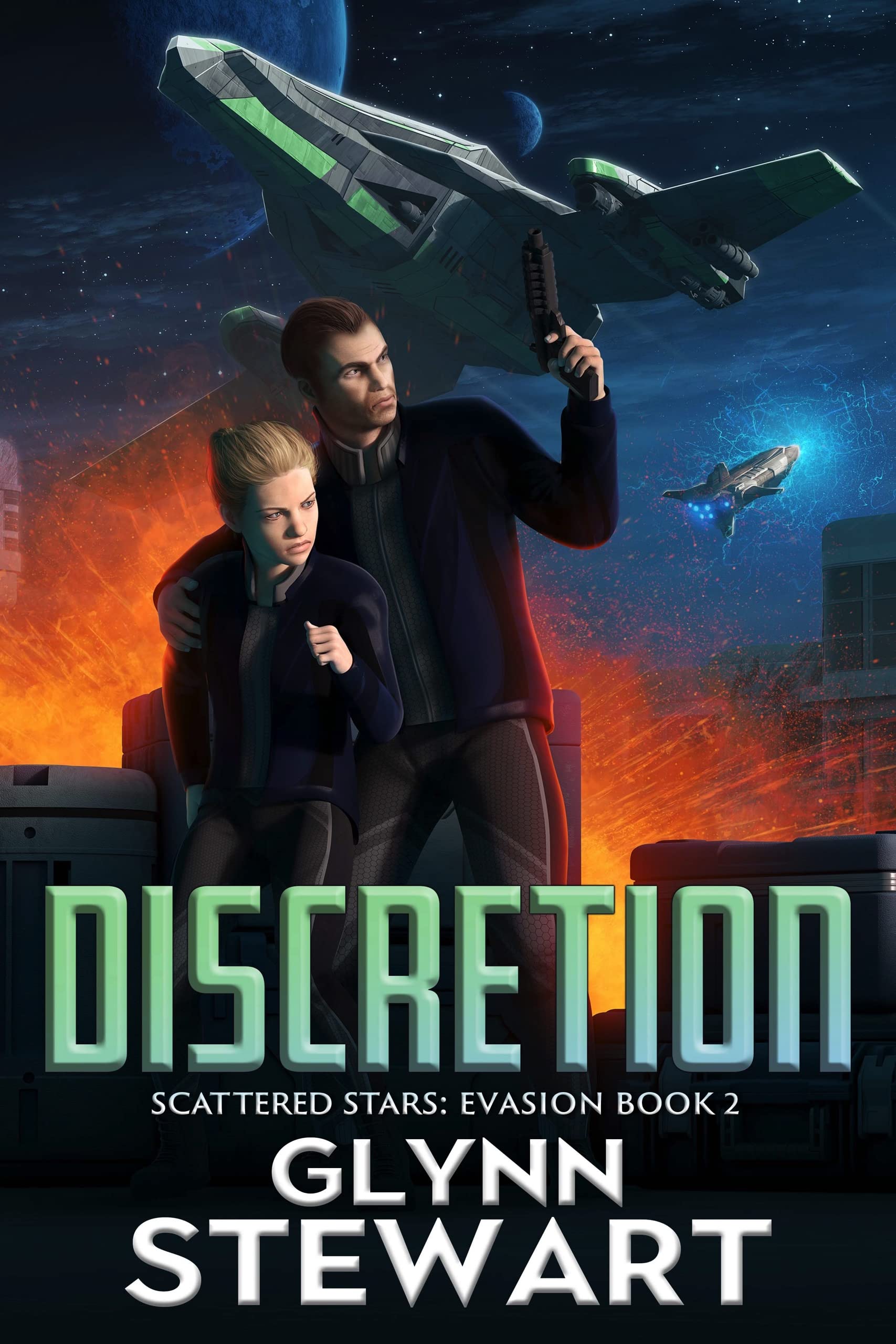 Scattered Stars: Evasion book cover 2