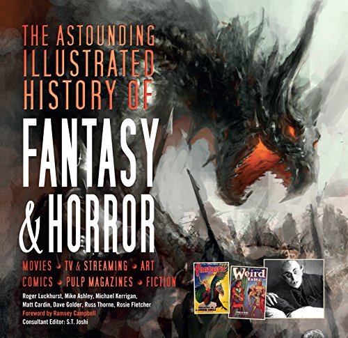 The Astounding Illustrated History of Fantasy & Horror book cover