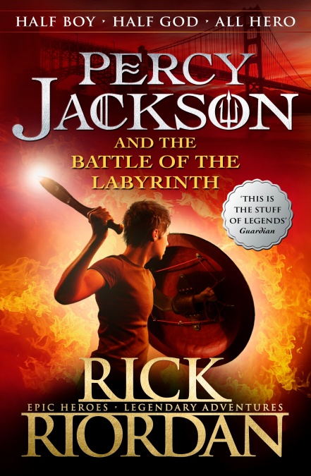 The Battle of the Labyrinth book cover