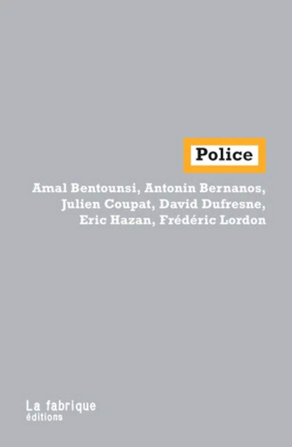 Police book cover