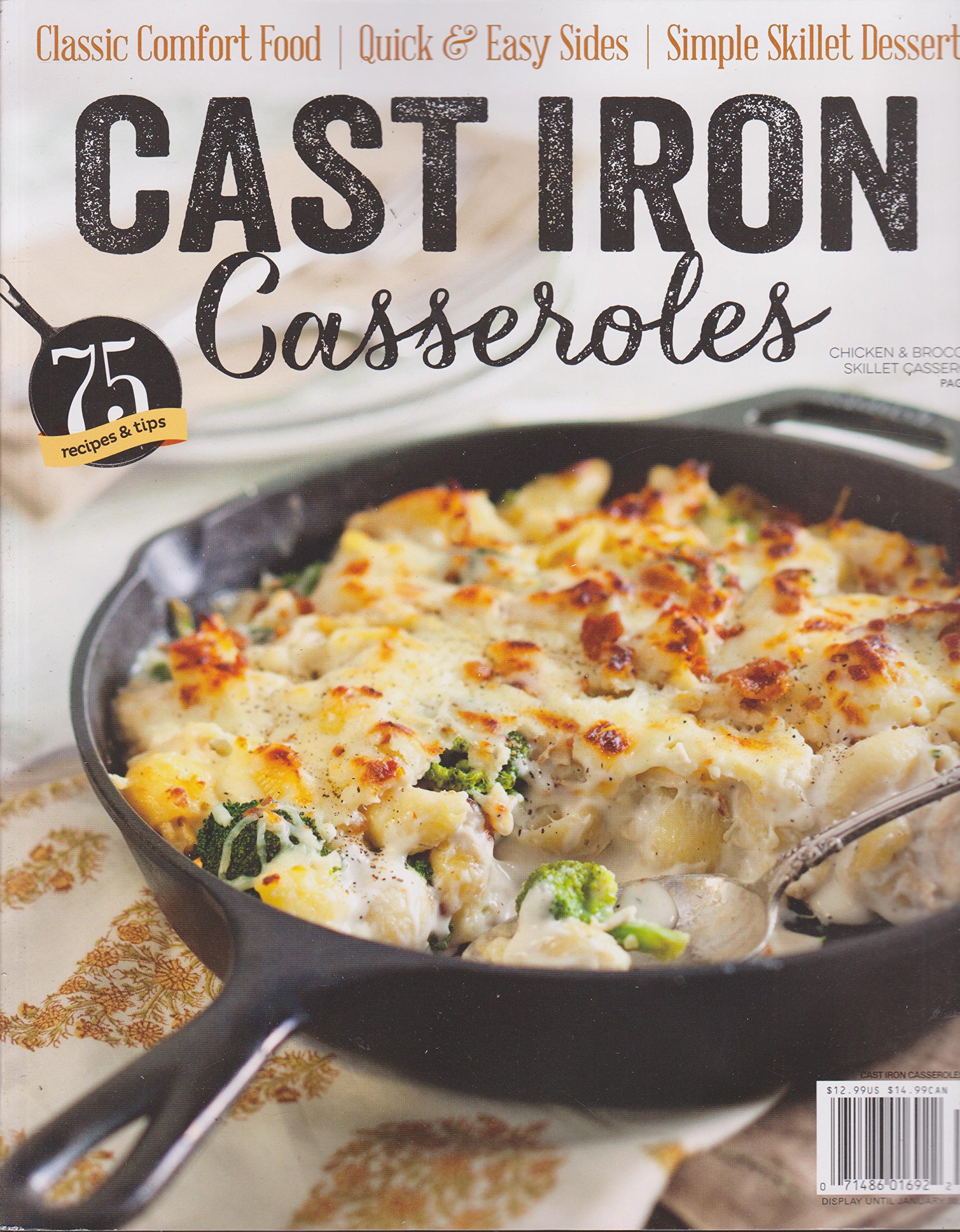 Cast Iron Casseroles Magazine 2016 book cover