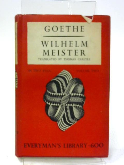 Wilhelm Meister's Apprenticeship book cover