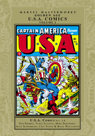 Marvel Masterworks: Golden Age U.S.A. Comics book cover 2