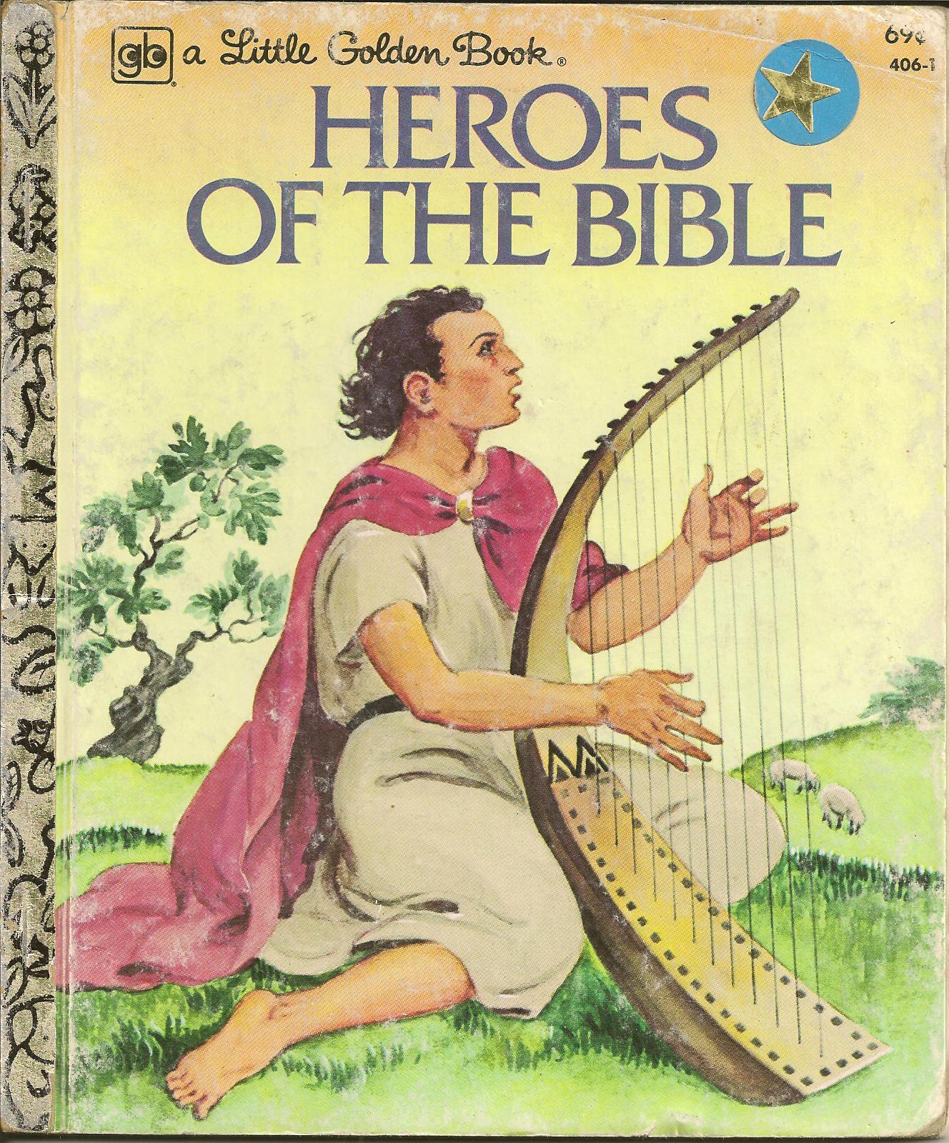 Heroes of the Bible book cover