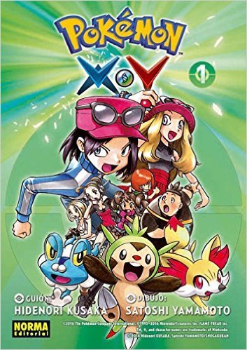 Pokémon XY, tomo 1 book cover