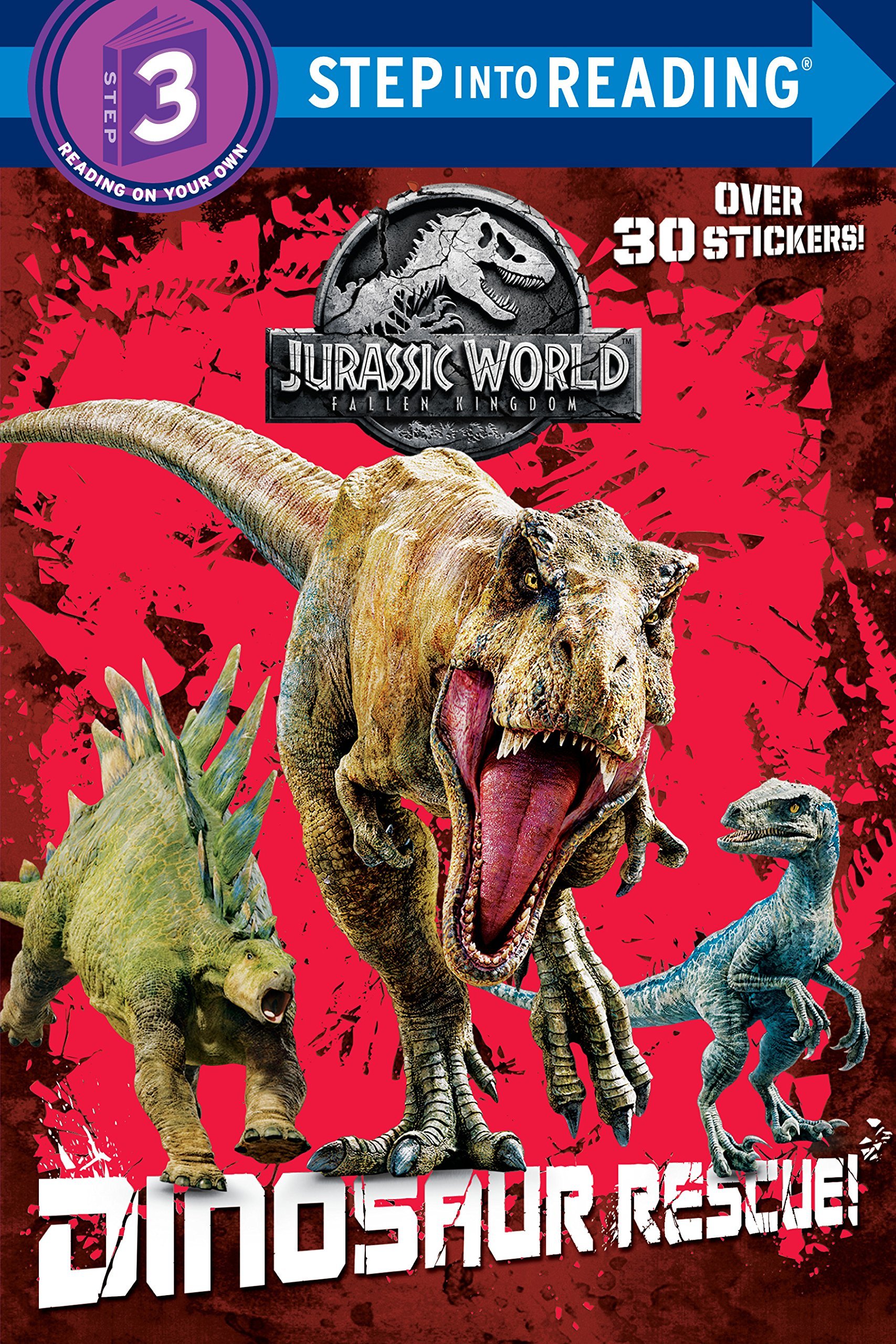 Dinosaur Rescue! (Jurassic World book cover