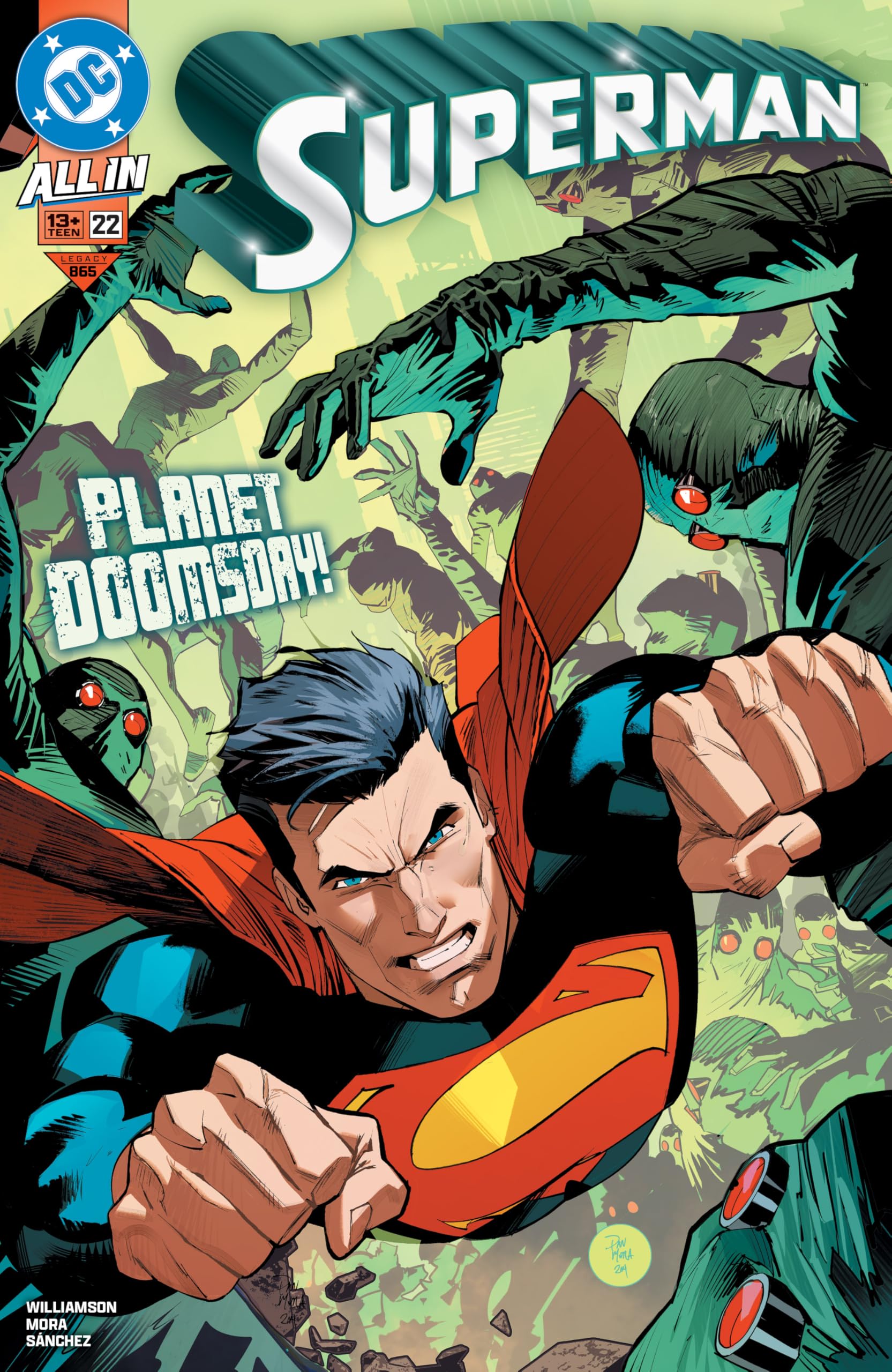 Superman (2023-) #22 book cover