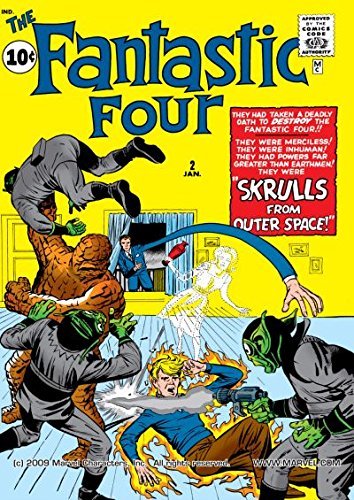 Fantastic Four (1961) book cover 1