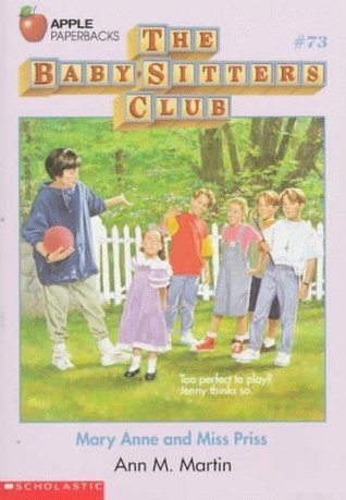 Mary Anne and Miss Priss book cover